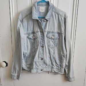 American Eagle Outfitters Light Blue Jean Jacket